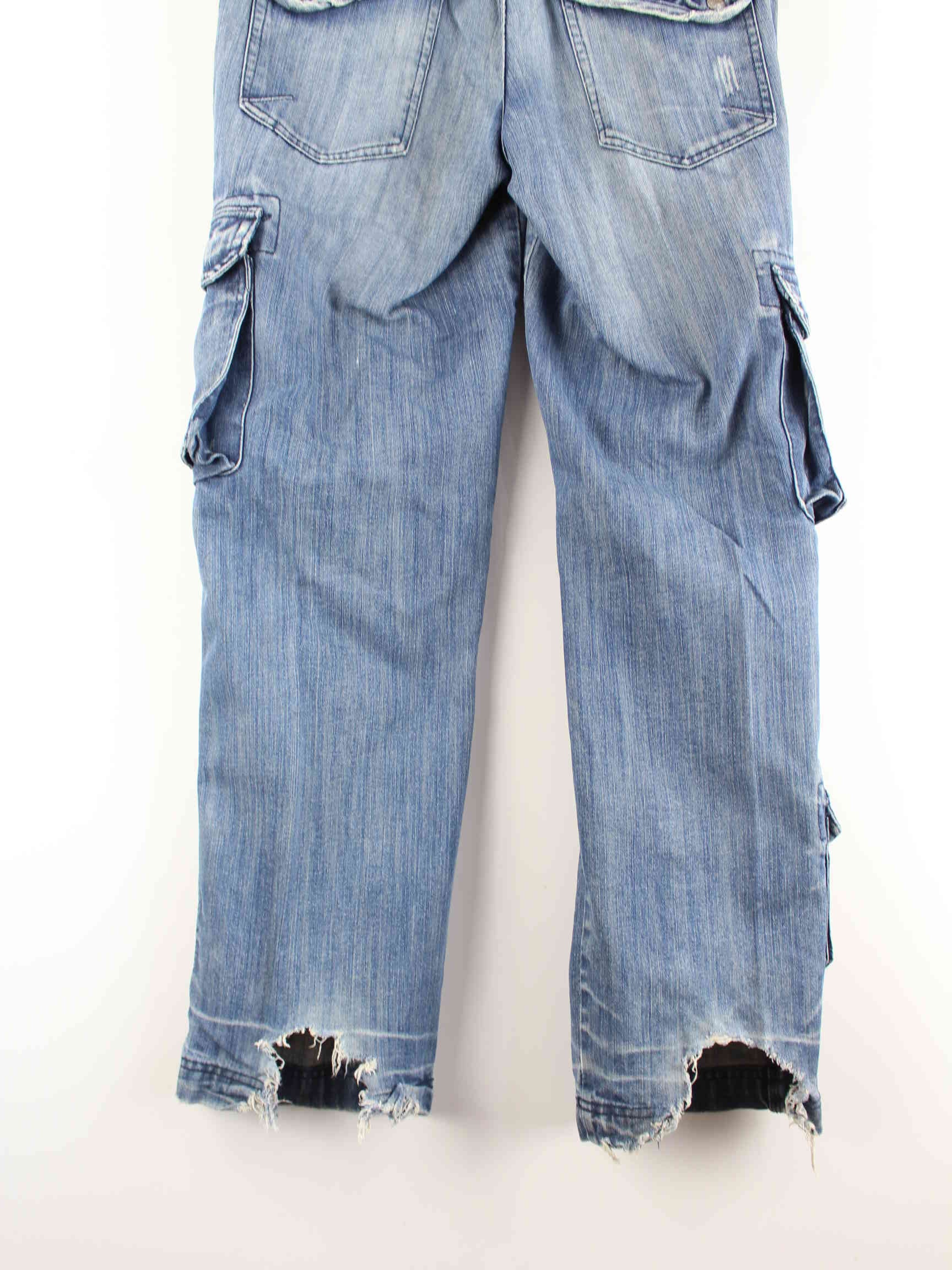 Vintage y2k Workwear Jeans Blau W38 L36 (detail image 2)