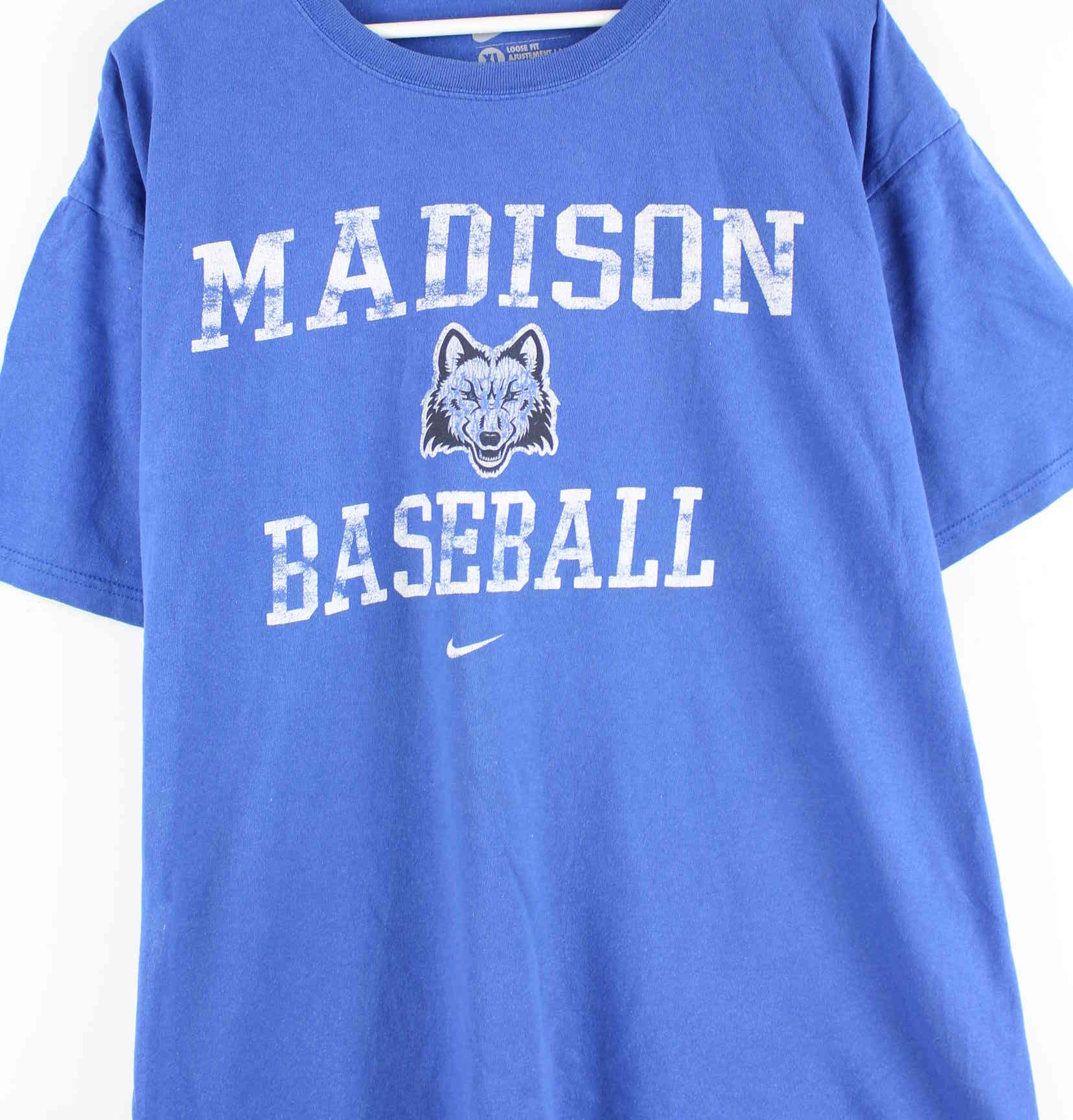 Nike Madison Basebal Print T-Shirt Blau XL (detail image 1)