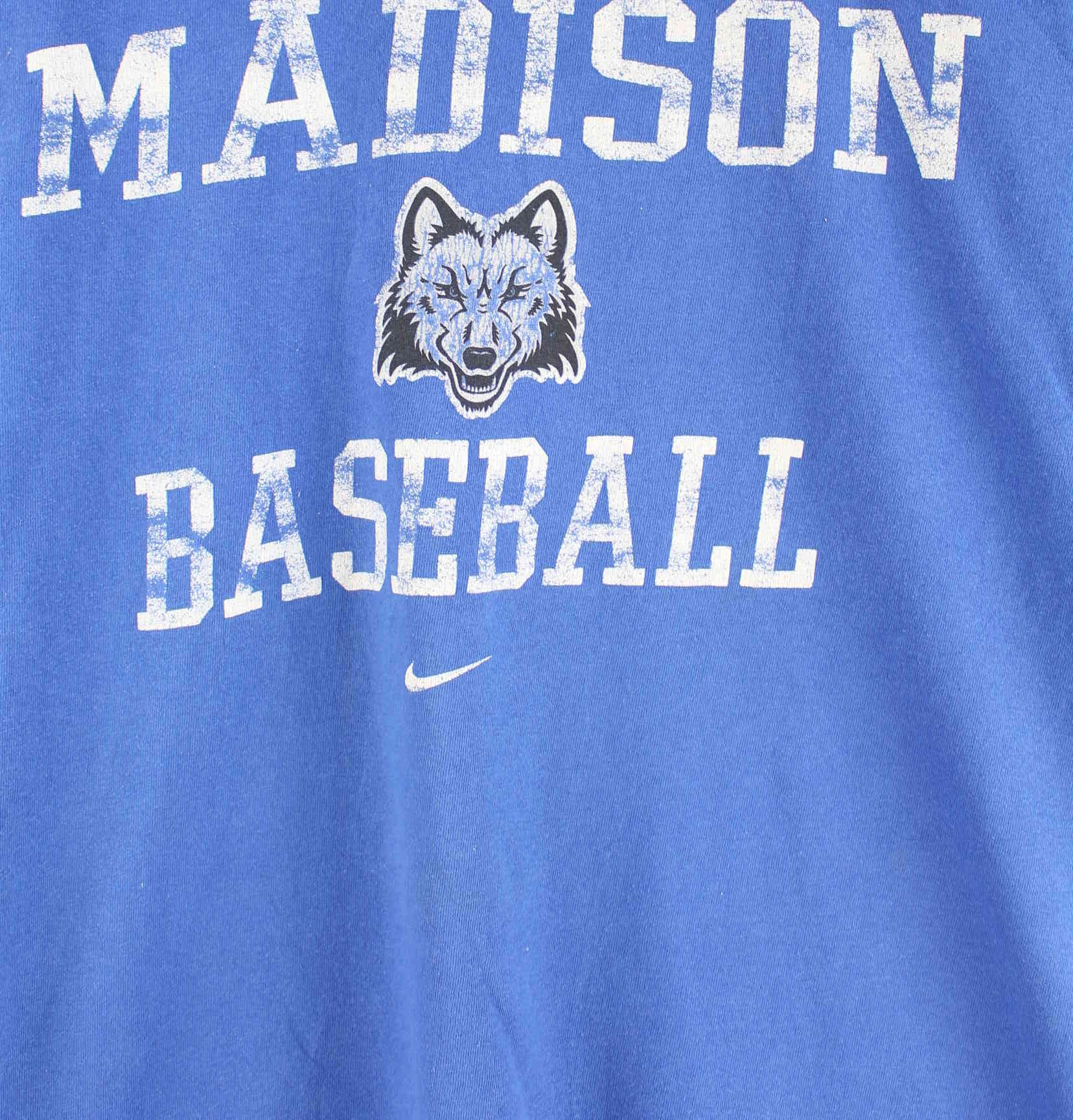 Nike Madison Basebal Print T-Shirt Blau XL (detail image 2)