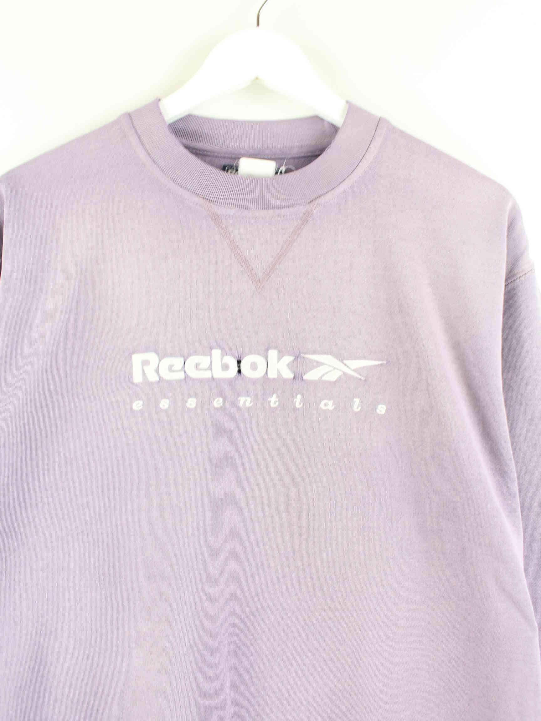 Reebok y2k Embroidered Sweater Lila S (detail image 1)