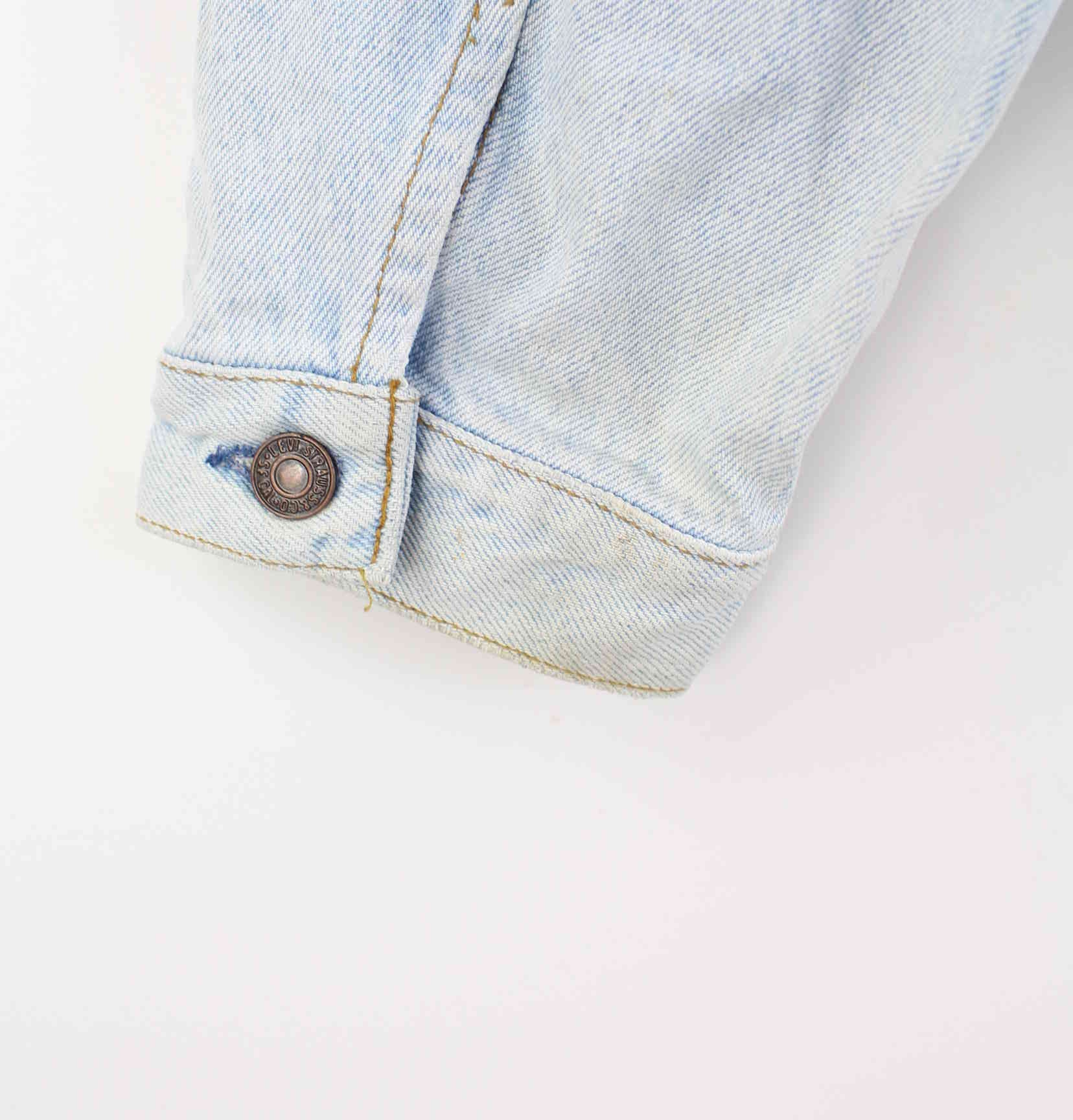 Levi's Vintage 1984 Jeans Jacke Blau L (detail image 12)