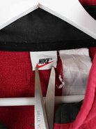 Nike 90s Vintage Embroidered Half Zip Sweater Rot L (detail image 2)