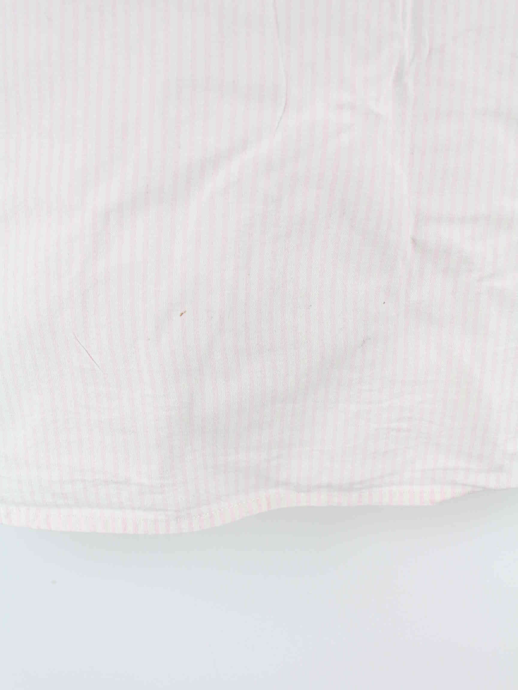 Levi's Damen White Tab Gestreiftes Hemd Rosa L (detail image 4)