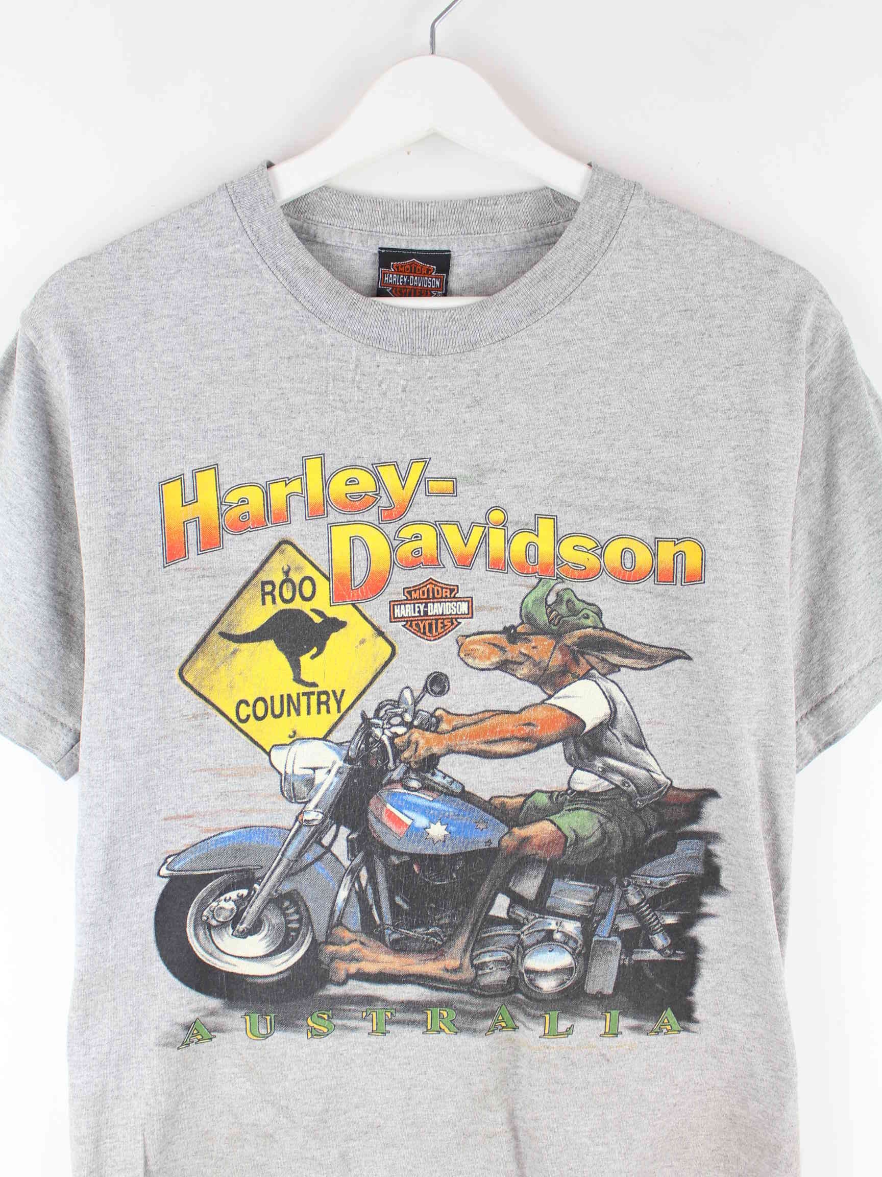 Harley Davidson Australia Print T-Shirt Grau S (detail image 1)