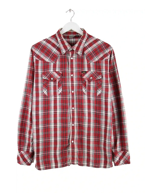 Lee 00s Western Hemd Rot L