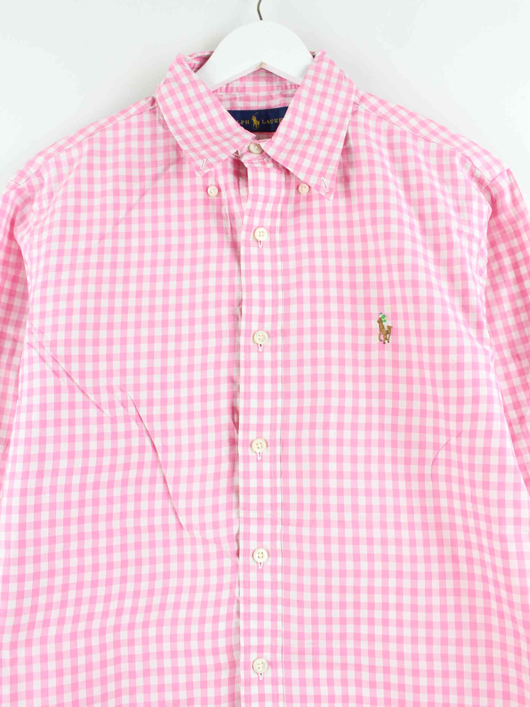 Ralph Lauren Kariert Hemd Pink L (detail image 1)