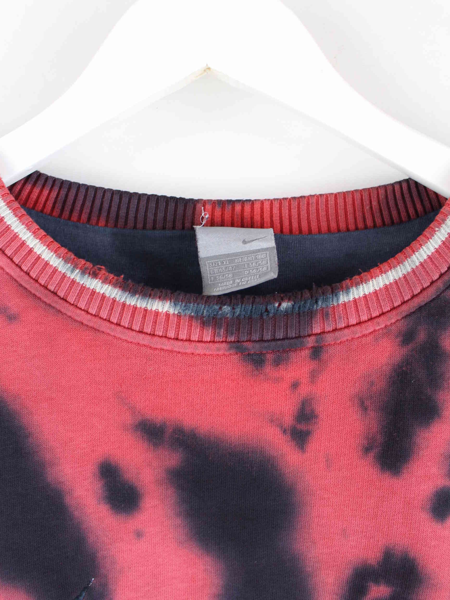 Nike y2k Big Swoosh Tie Dye Sweater Mehrfarbig XL (detail image 2)