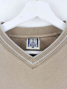 Nike Damen 90s Vintage V-Neck Sweater Braun S (detail image 2)