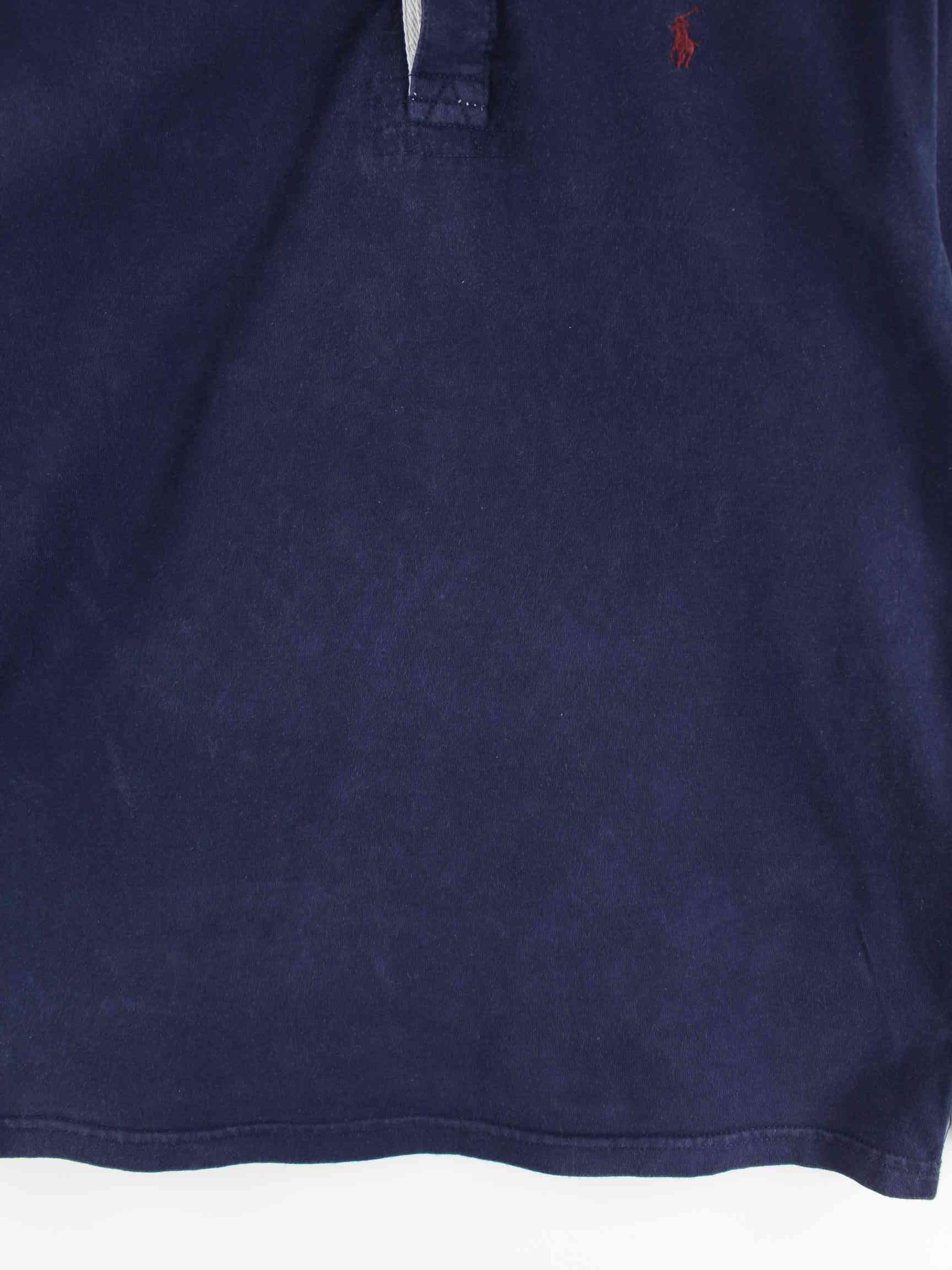 Ralph Lauren Langarm Polo Blau S (detail image 2)