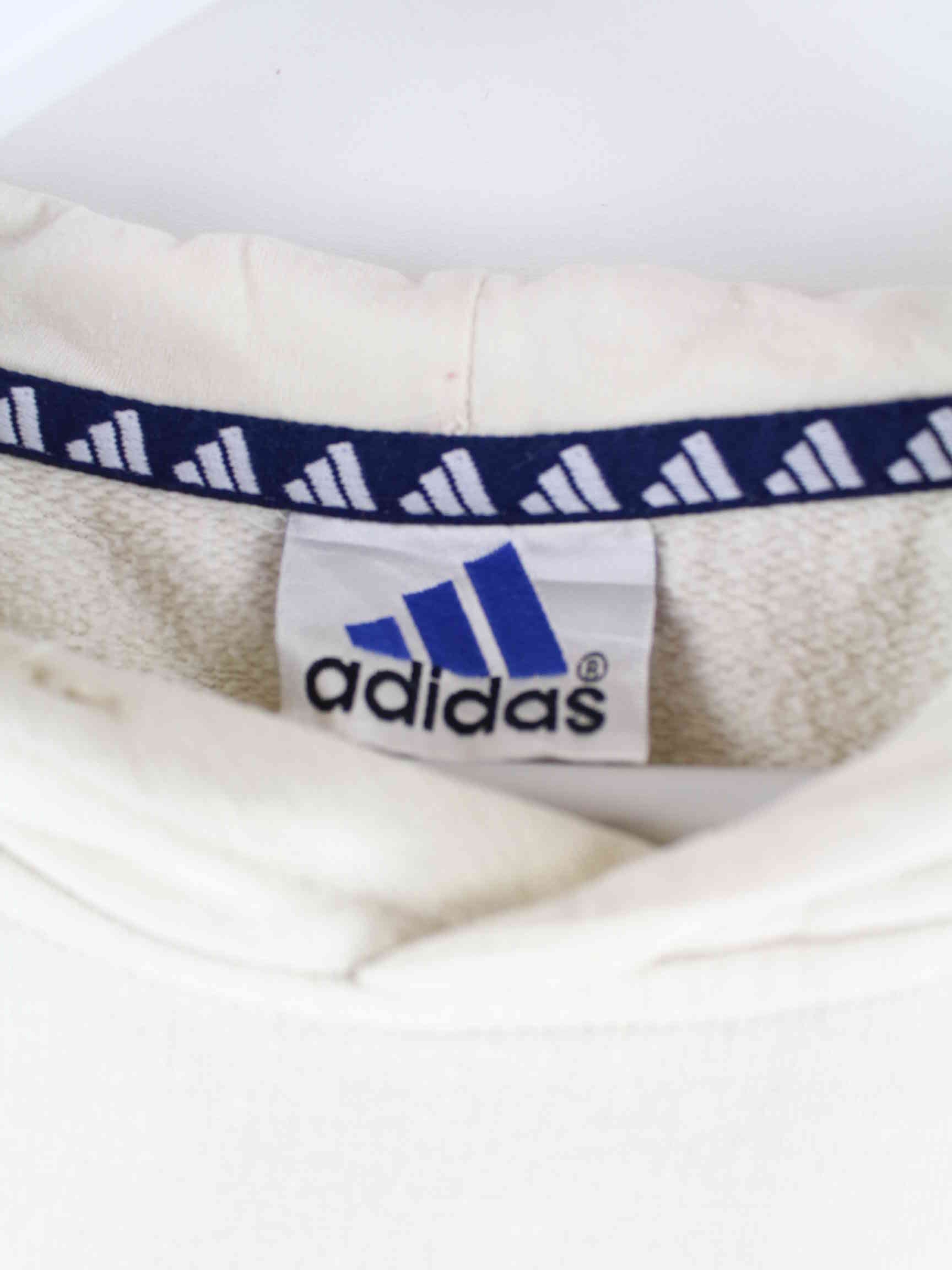 Adidas 90s Vintage Perfomance Hoodie Beige XL (detail image 2)