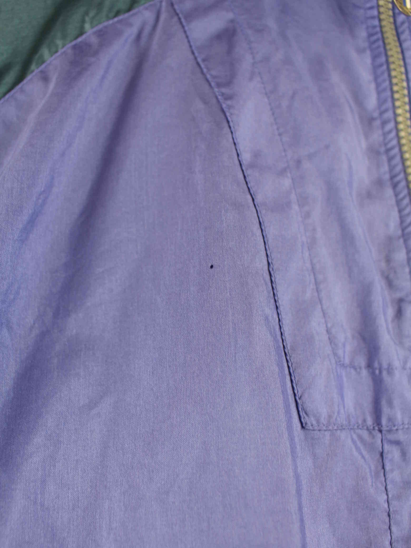 Nike 80s Vintage International Patch Trainingsjacke Lila M (detail image 5)