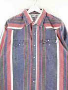 Vintage 90s Faded Striped Hemd Mehrfarbig XXL (detail image 1)