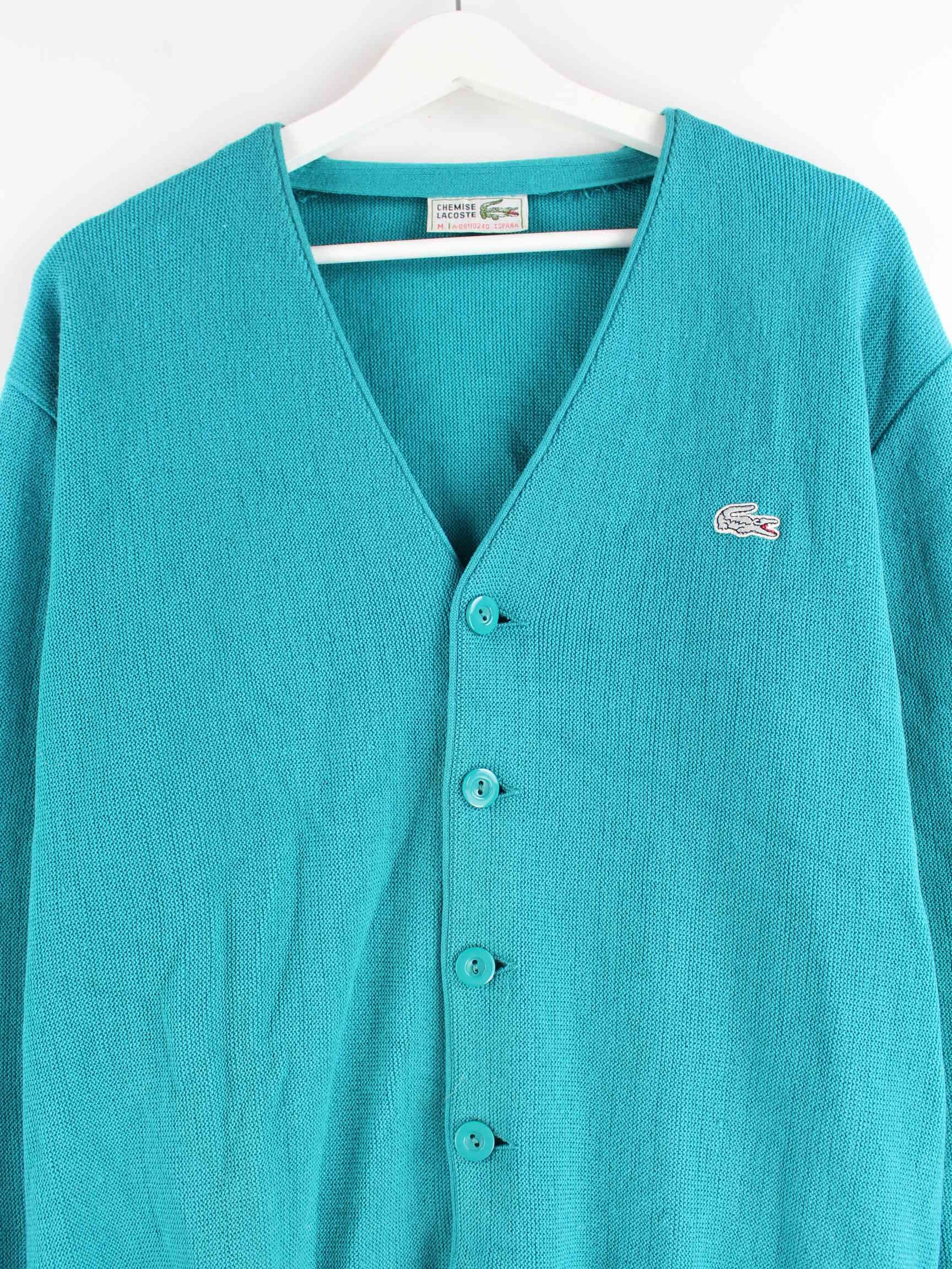 Lacoste 80s Vintage Pullunder Grün M (detail image 1)