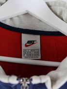 Nike 90s Vintage Big Swoosh Embroidered Sweatjacke Blau L (detail image 2)