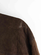 Marlboro 90s Vintage Leder Jacke Braun L (detail image 3)
