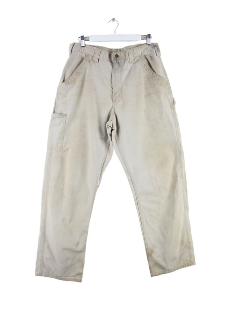 Carhartt Original Dungaree Fit Carpenter Jeans Braun W33 L32