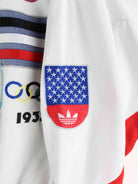 Adidas 1980 Olympic Winter Games Embroidered Sweater Weiß M (detail image 4)