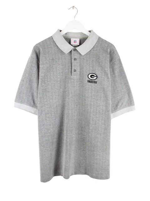 NFL Green Bay Packers Polo Grau XL