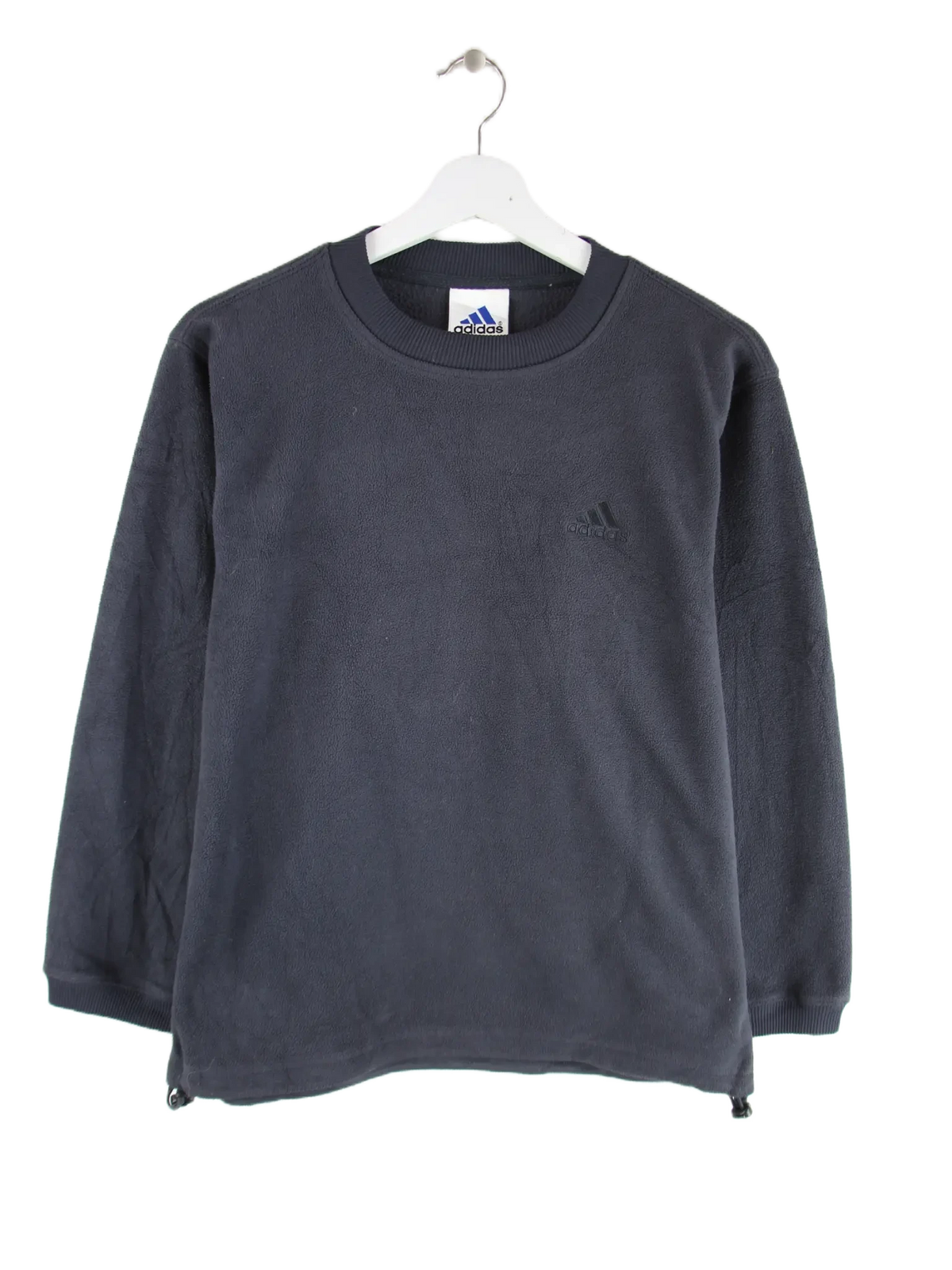 Adidas Fleece Blau M – Vorderseite
