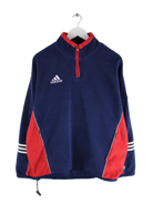 Adidas Fleece Blau M – Vorderseite