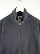 Adidas Fleece Grau XL – Detailansicht Vorderseite