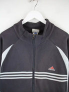 Adidas Fleece Grau 3XL – Detailansicht Vorderseite