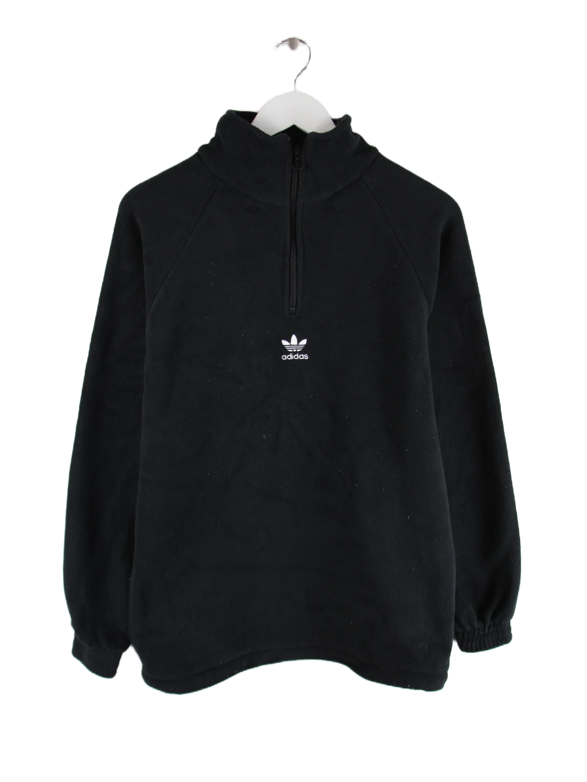 Adidas Fleece Schwarz M – Vorderseite