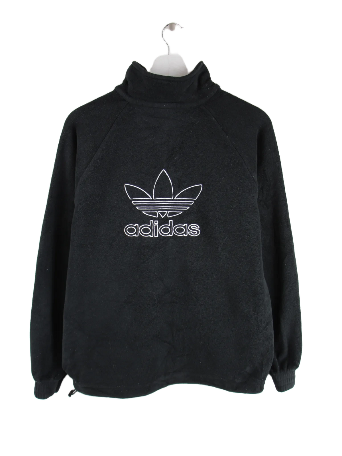 Adidas Fleece Schwarz S – Rückseite