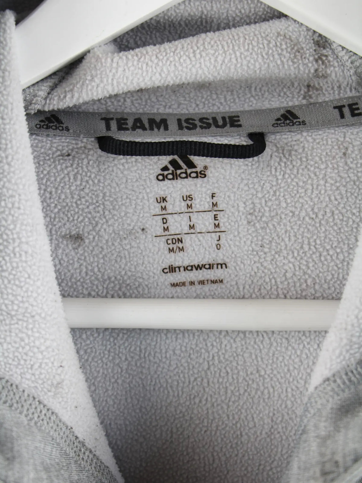 Adidas Hoodie Grau M – Etikett