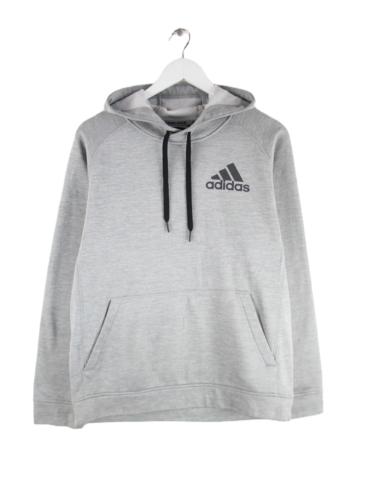 Adidas Hoodie Grau M – Vorderseite