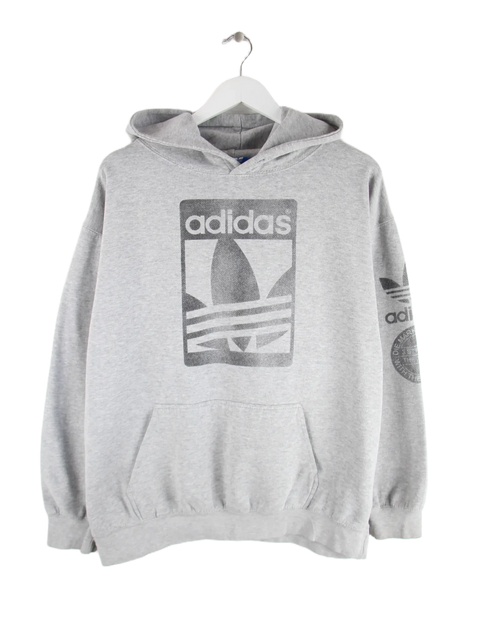 Adidas Hoodie Grau XL – Vorderseite