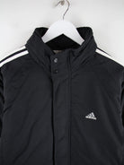 Adidas Jacke Schwarz M – Detailansicht Vorderseite