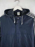 Adidas Leichte Jacke Blau L – Detailansicht Vorderseite