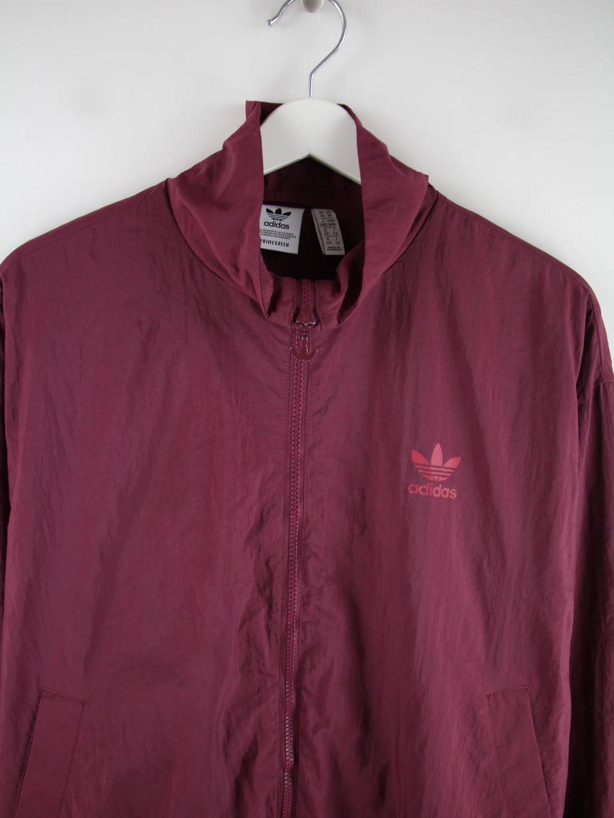 Adidas Leichte Jacke Rot M – Etikett
