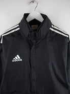 Adidas Leichte Jacke Schwarz L – Detailansicht Vorderseite