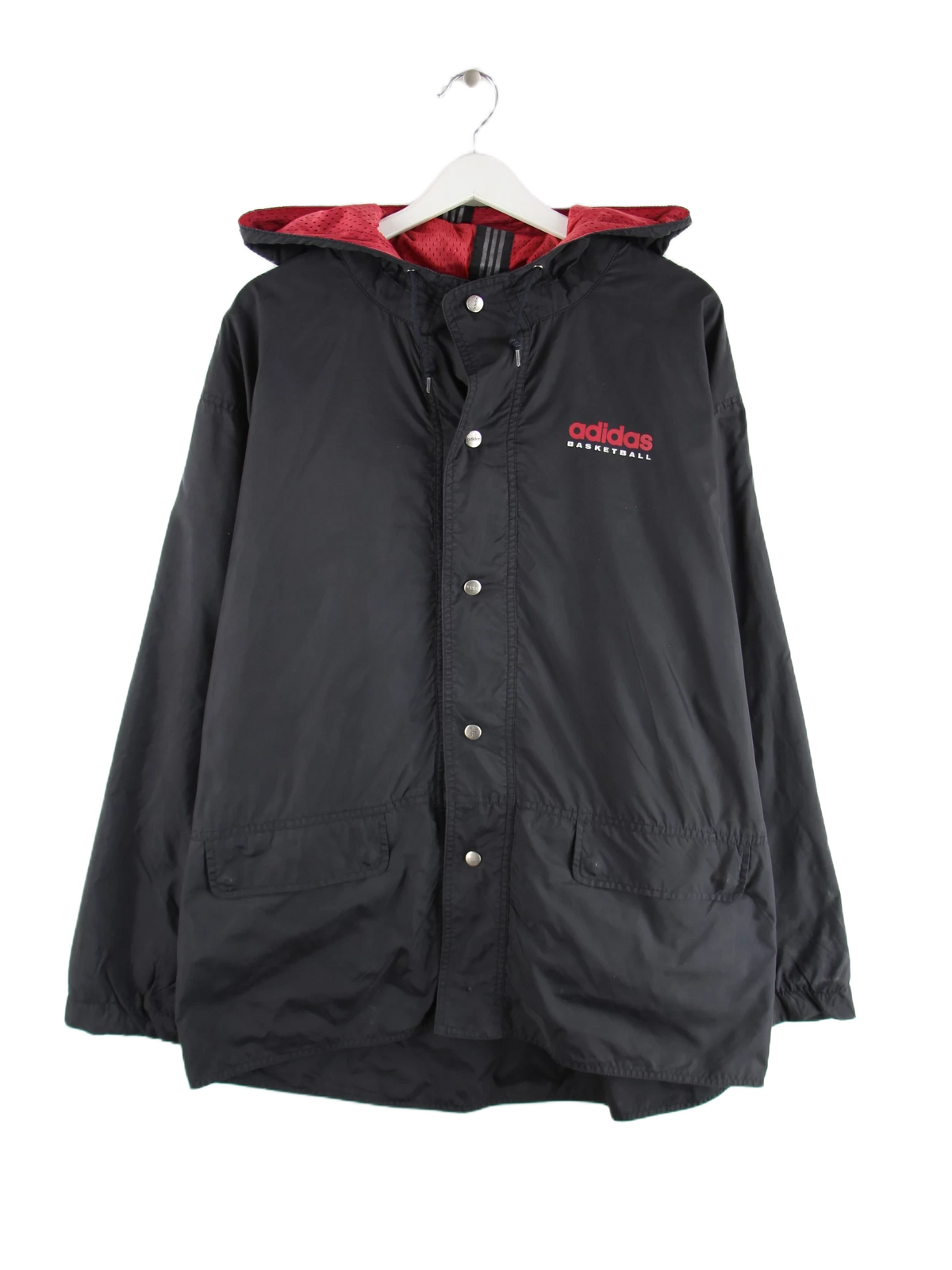 Adidas Leichte Jacke Schwarz L – Vorderseite