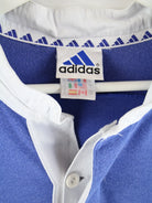 Adidas Polo Blau L – Etikett