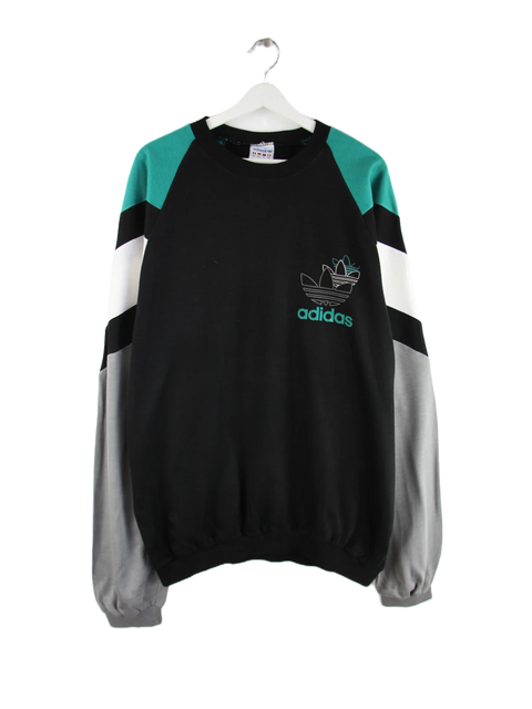 Adidas Sweater Schwarz 4XL – Vorderseite