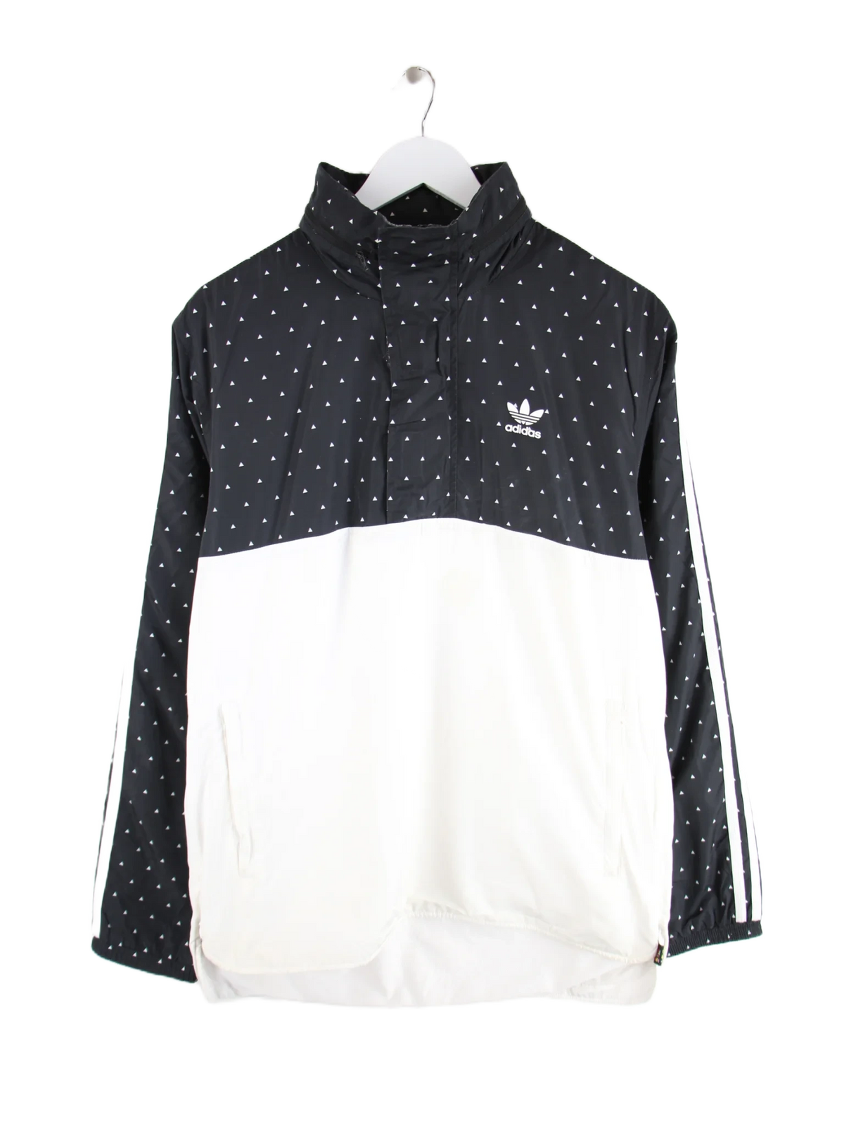 Adidas Windbreaker Schwarz M – Vorderseite