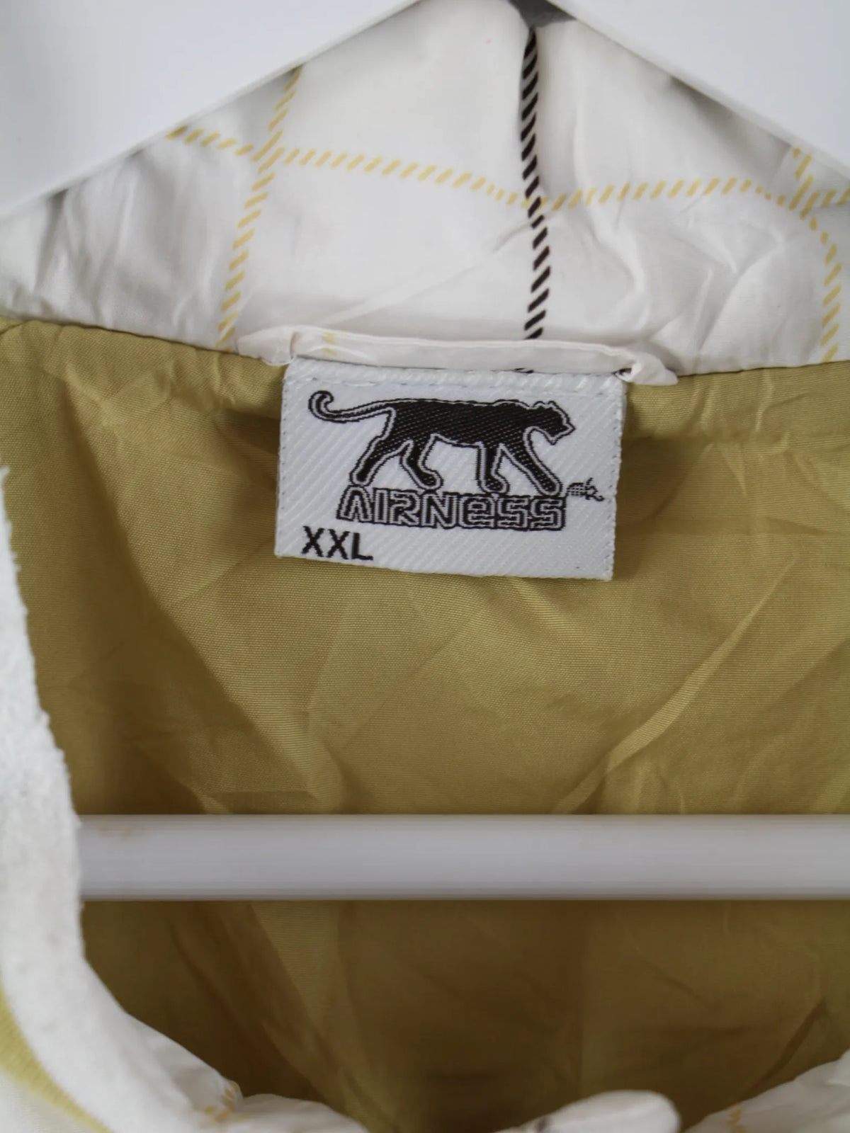 Airness Leichte Jacke Weiß XXL – Etikett