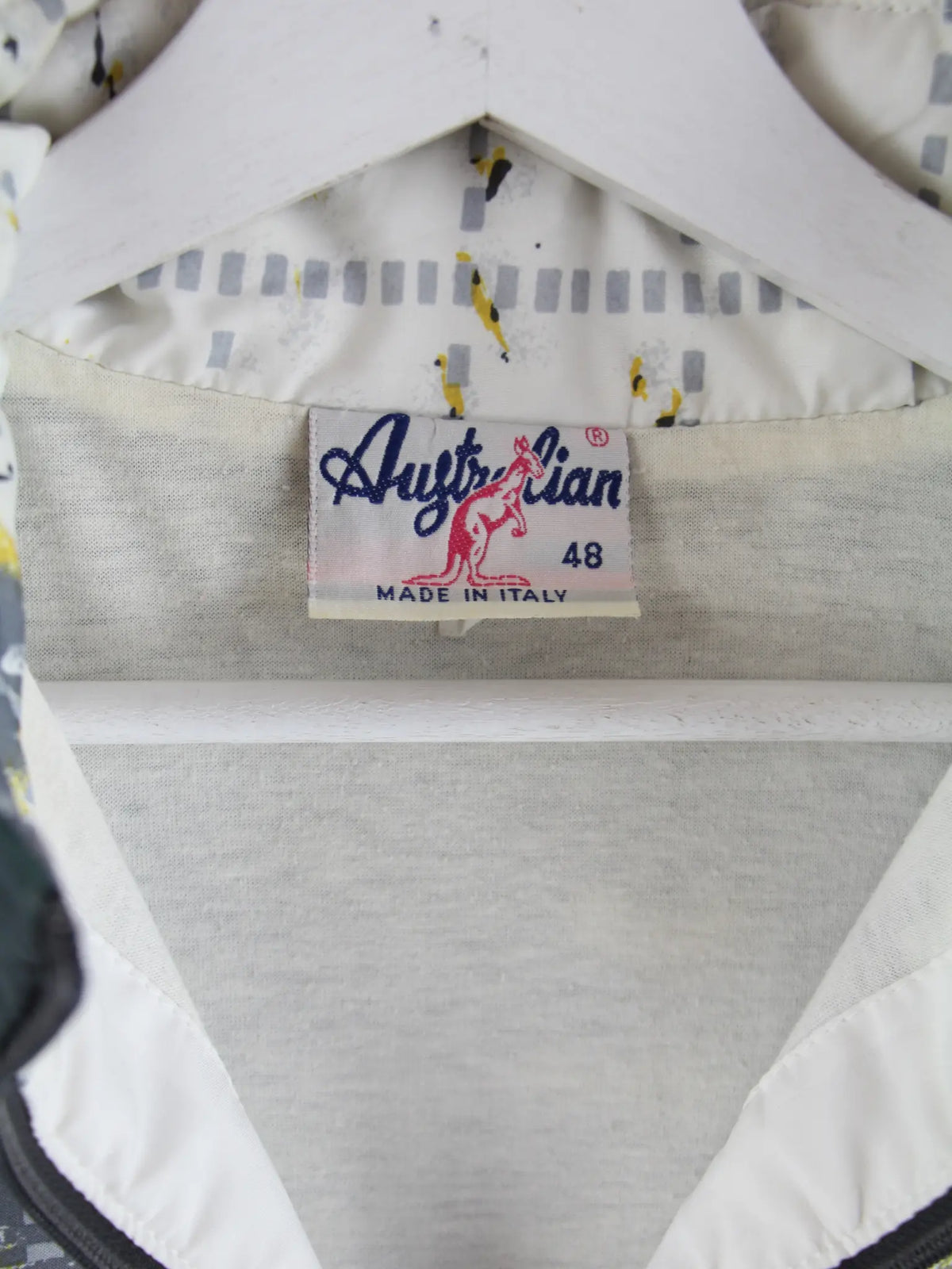 Australian Trainingsjacke Mehrfarbig L – Etikett