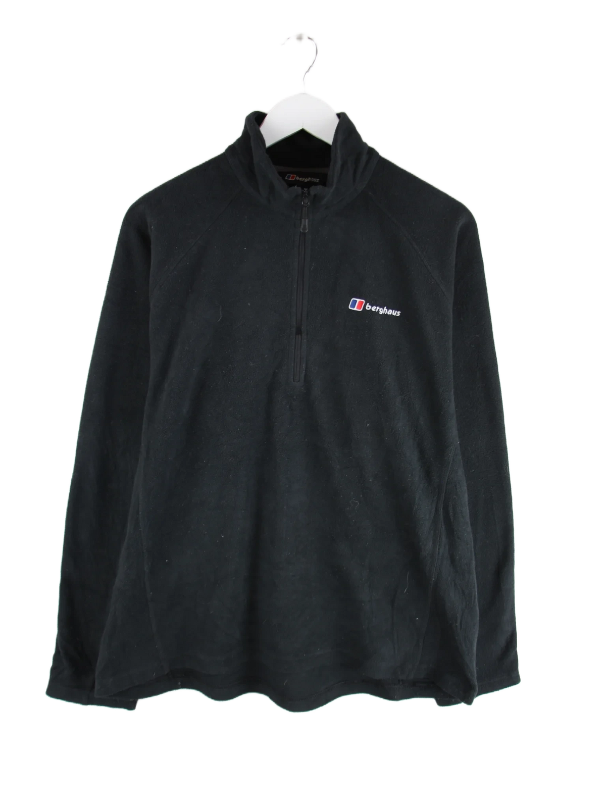 Berghaus Fleece Schwarz XL – Vorderseite