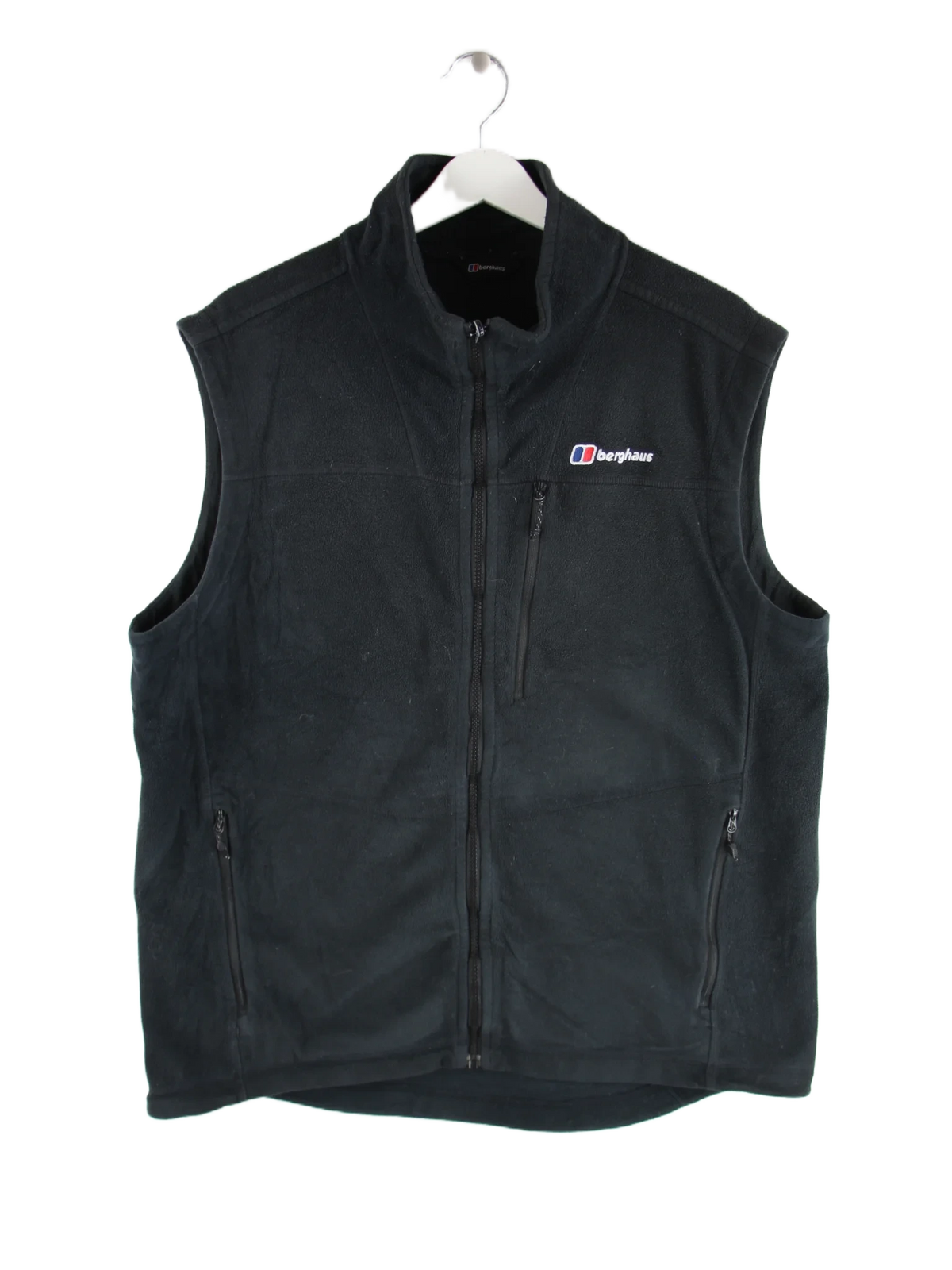 Berghaus Weste Schwarz XL – Vorderseite