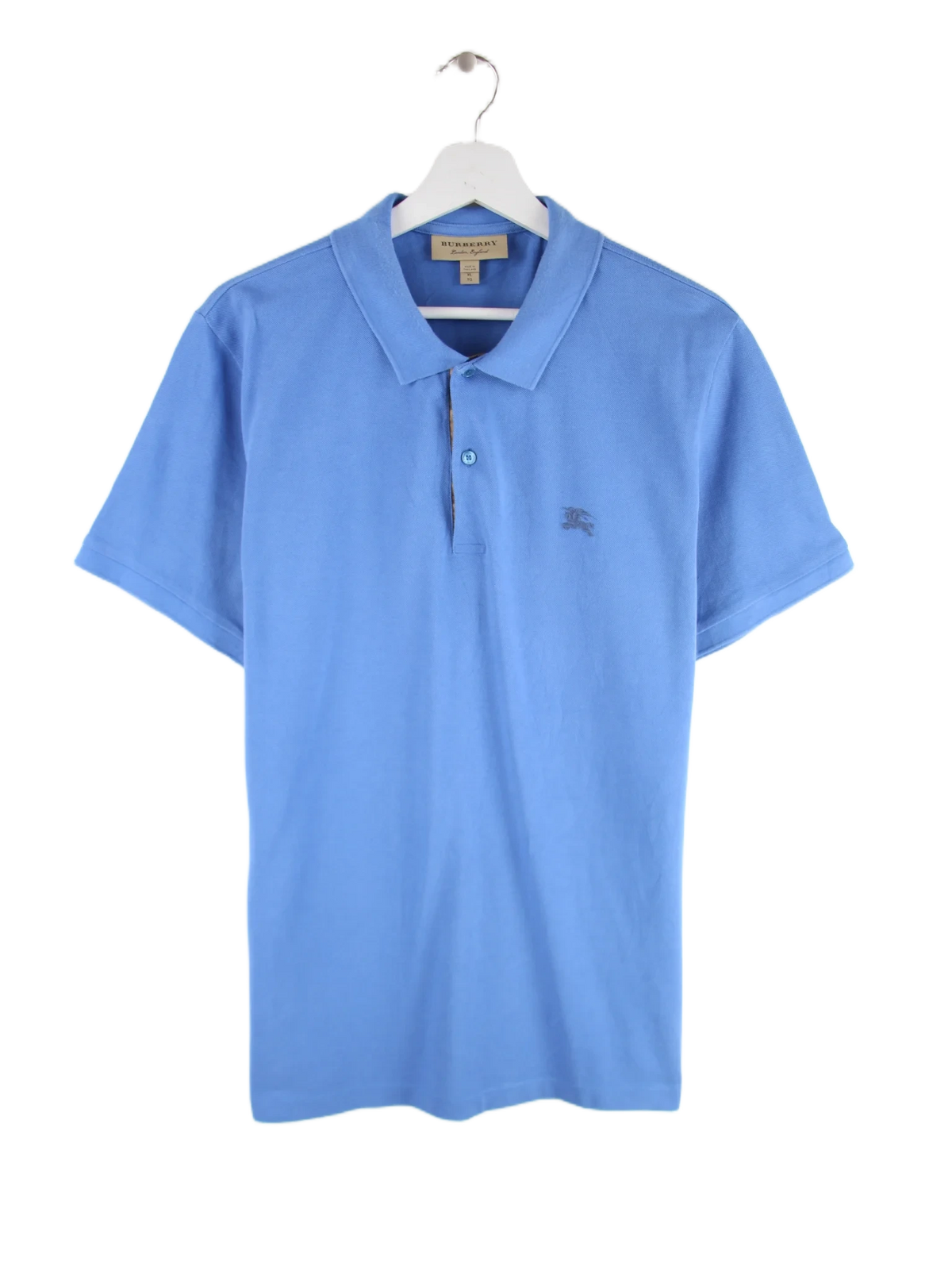 Burberry Polo Blau XL – Vorderseite