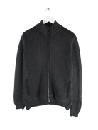 Calvin Klein Strickjacke Grau L – Vorderseite