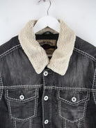 Camp David Jeansjacke Schwarz M – Detailansicht Vorderseite