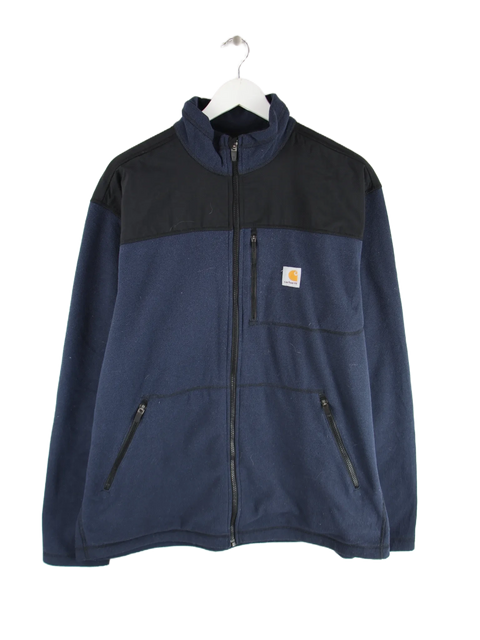 Carhartt Fleece Blau XL – Vorderseite