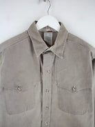 Carhartt Freizeit Hemd Beige M – Detailansicht Vorderseite