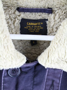 Carhartt Jacke Blau S – Detailansicht Vorderseite