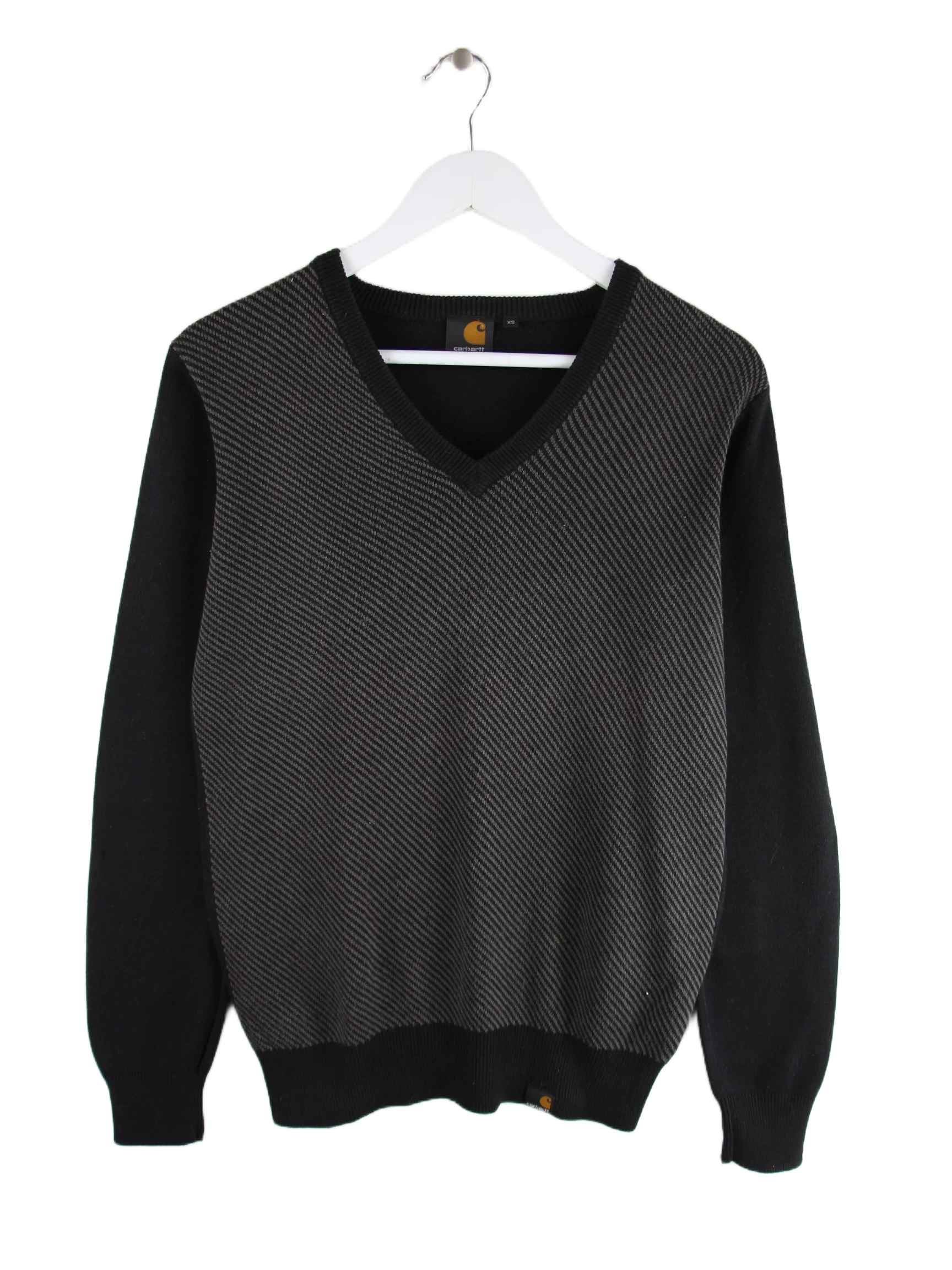 Carhartt Pullover Schwarz S – Vorderseite